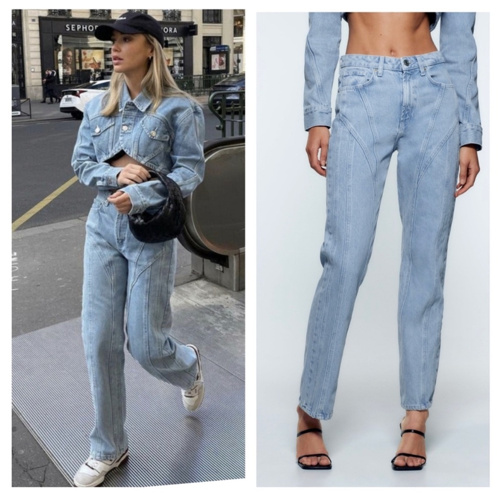 Zara Straight Leg Jeans